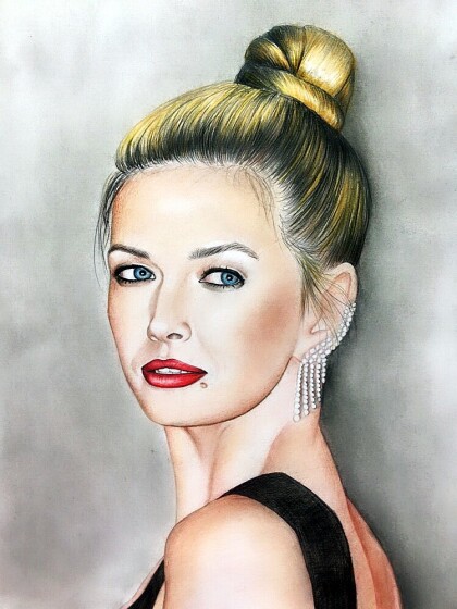 Портрет Веры Брежневой