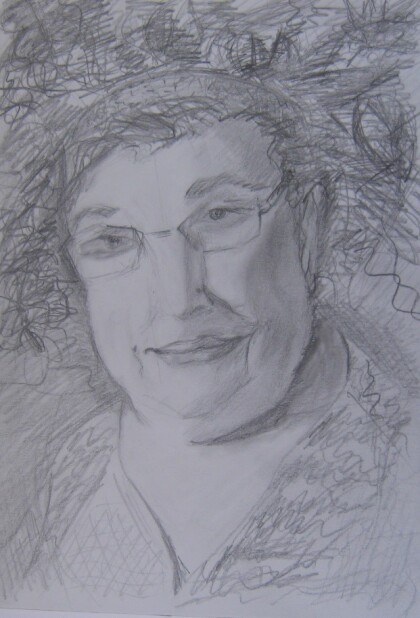 женщина в очках