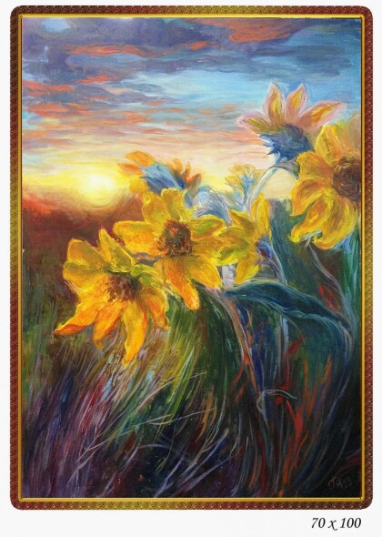 Подсолнухи