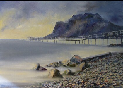 Коктебель. Море парит