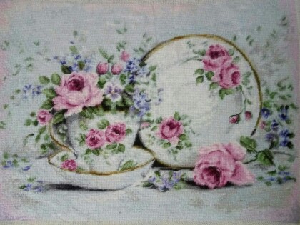 Композиция трио и цветы размер