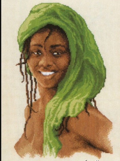 Девушка в зеленом