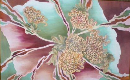 Хризантемы-Бабочки