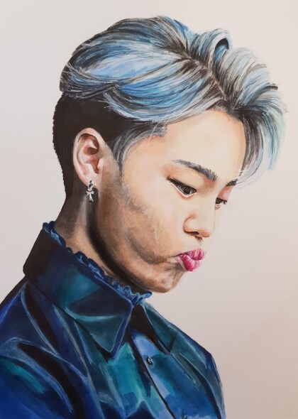 Портрет Пак Чимин