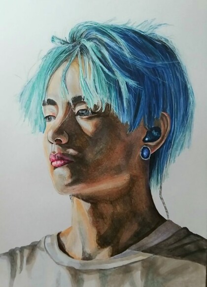 Портрет Ким Техен