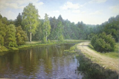 На лесном пруду