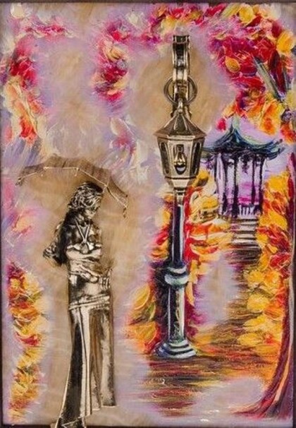 Девушка осень