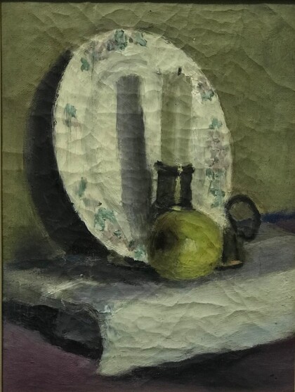 свеча и яблоко