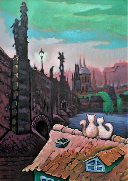 Прага. Крыши Праги 3