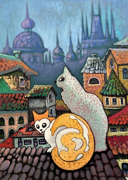 Прага. Крыши Праги 2