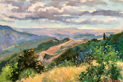 Калабрийские дали. Италия.