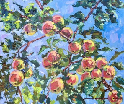 Яблочки спеют