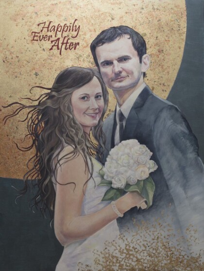 свадебный портрет