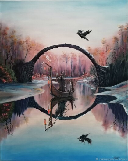 Мост дьявола, перевозчик душ