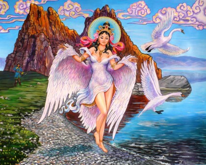 девица- лебеде