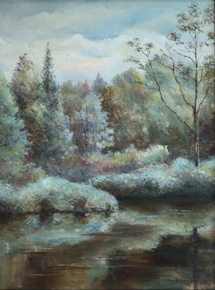 Голубой лес