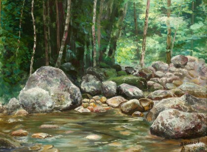 Река в каньоне