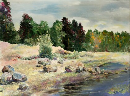 Каменистый берег