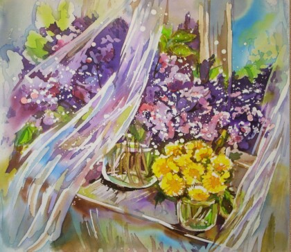 Весеннее окно