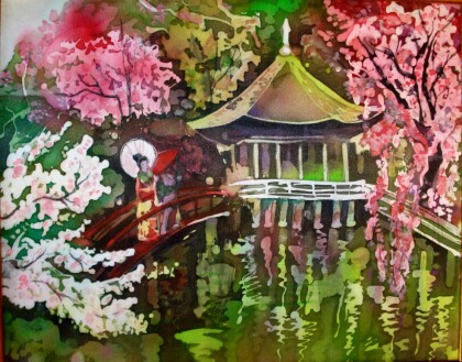 Цветение сакуры