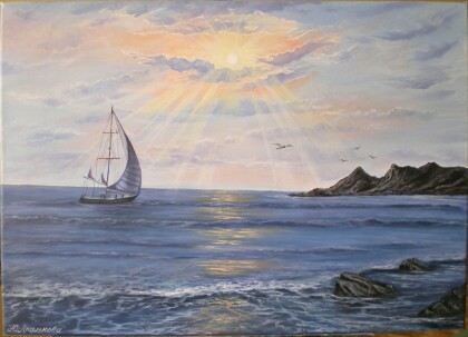 Море. Зарождение нового дня