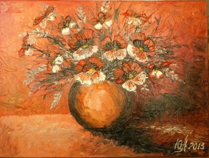 "Букет из красных цветов