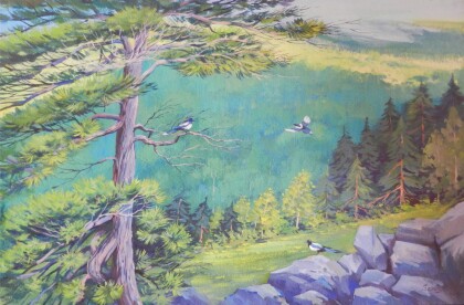 Зеленое утро