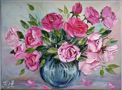 "Букет из роз."