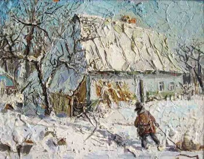 Покинутое гнездо "Зима"