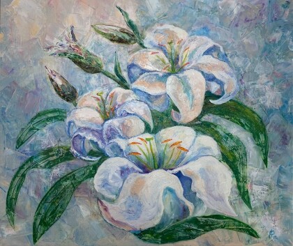 "Нежные лилии"