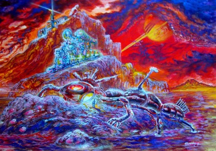 Вечер на Титане.