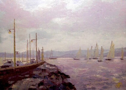 Saint Tropez, Морской пейзаж, лазурный берег