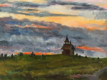 Кижи Часовня Спаса Нерукотворного (30-24)