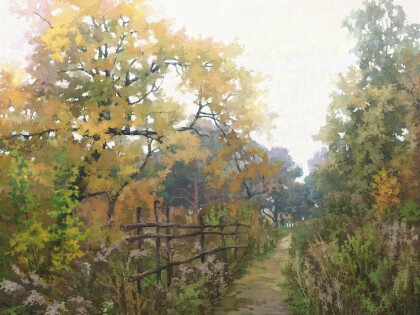 Белый вечер.