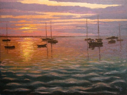 Золотой закат