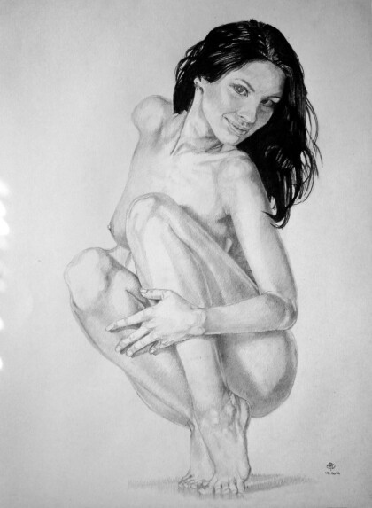 "Натурщица 037"