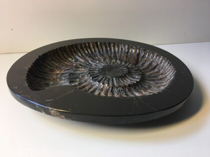 ОТПЕЧАТОК АММОНИТА, Нерукотворная скульптура.