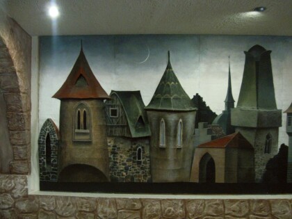 Рельефно-живописное панно