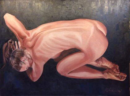 Натурщица 044