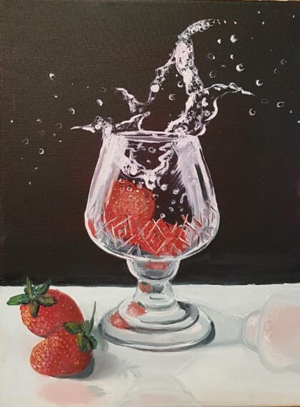 Магия воды. Клубника.