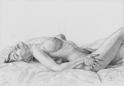 Натурщица 035