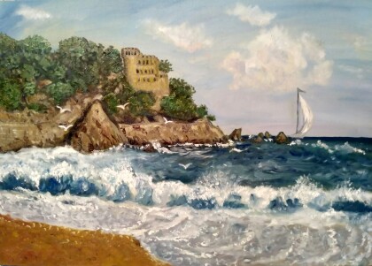 "Замок. Испанское побережье".