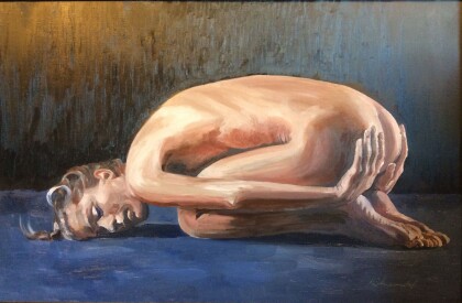 Натурщица 041