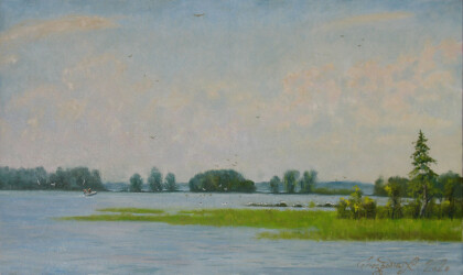 Озеро.Острова