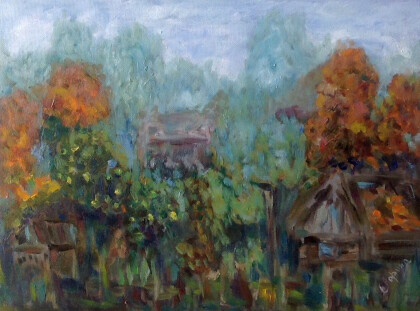 Заброшенный сад.