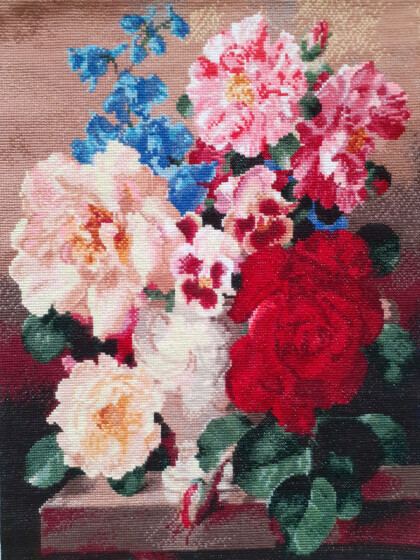 Ваза с цветами