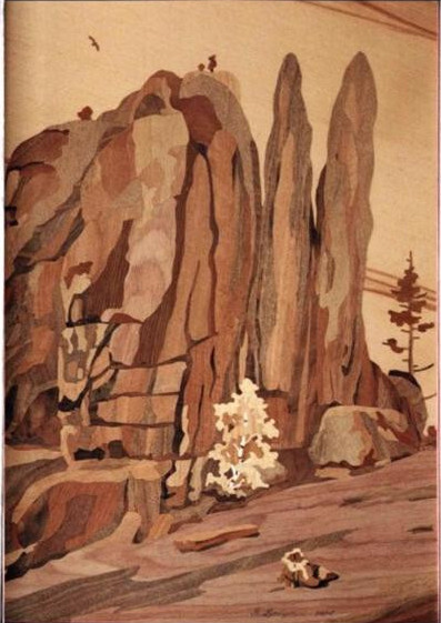 Красноярские столбы. Перья.