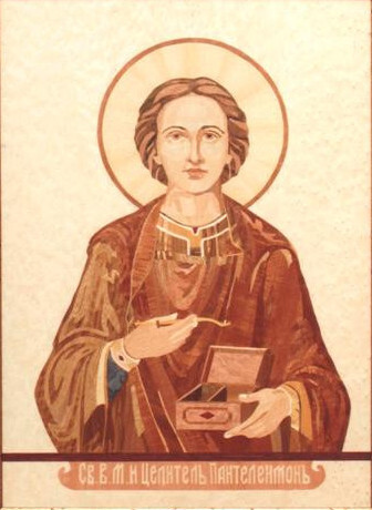 Икона. Великомученик Пантелеимон.