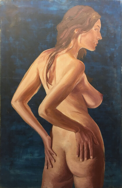 Натурщица 047