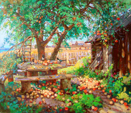 Яблоки медовые